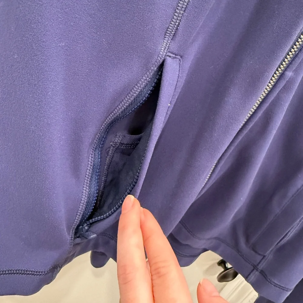 Lululemon Athletica Deep Blue Define Jacket with Hood - Picture 6 of 7